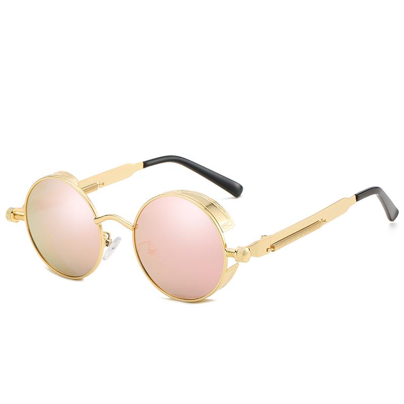 Trendy vintage sunglasses for ladies & gentlemen – Savino-Rose Gold-Nora Luxe