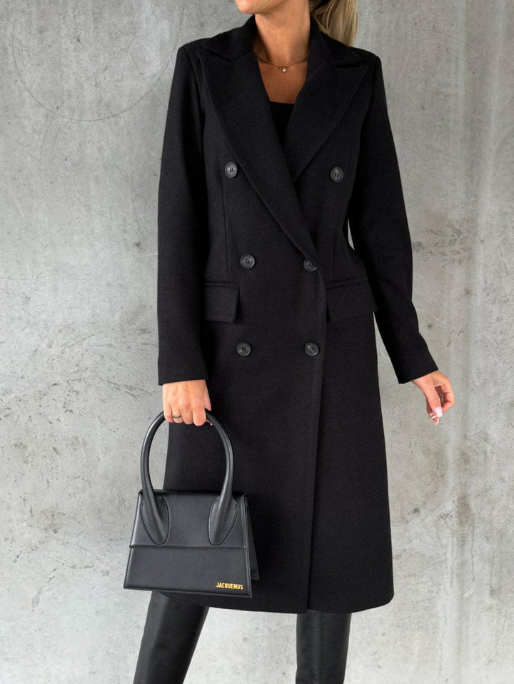 Trendy Winter Jacket for Women - Valeria-Black-S-Nora Luxe