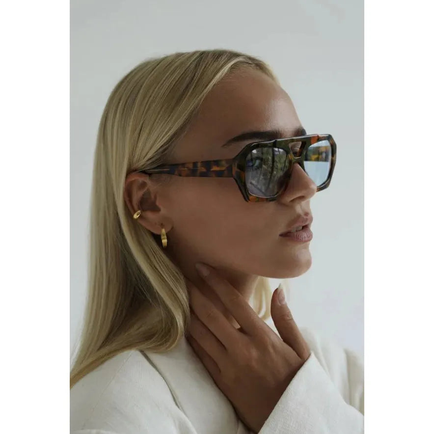 Trendy women's sunglasses – Solana-Brown-Nora Luxe