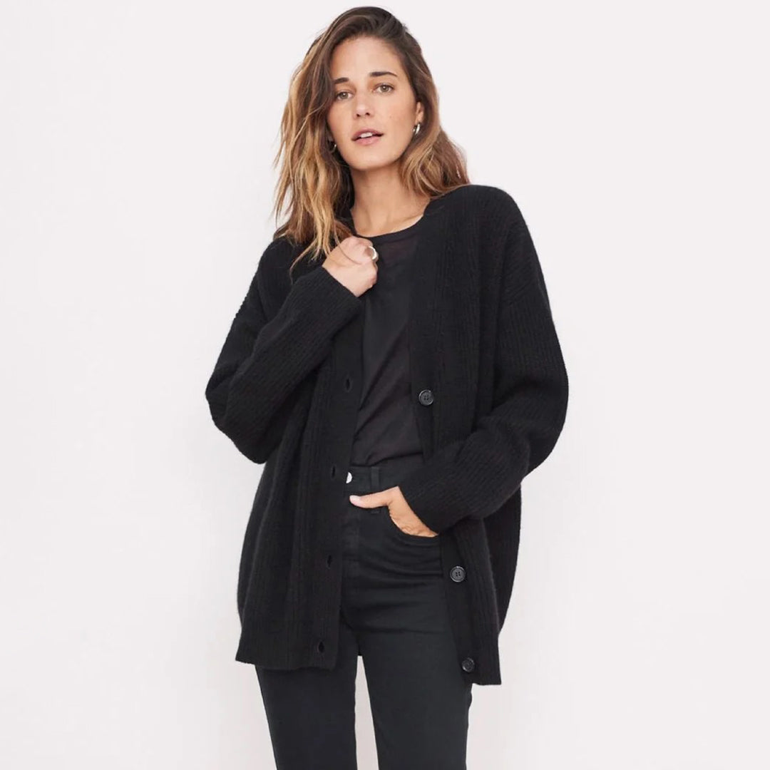 Trendy Women's Waistcoat - Emily-Black-XS-Nora Luxe