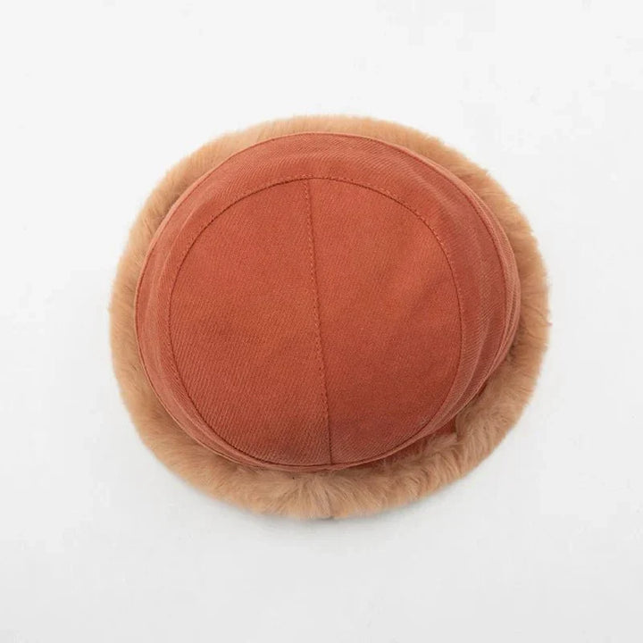 Trendy Women's Winter Hat - FrostChic-Khaki-Nora Luxe