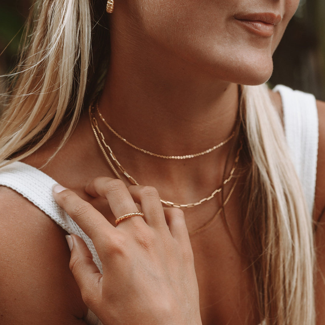 Twisted Ring with Symbolism - Tessa-5-Gold-Nora Luxe