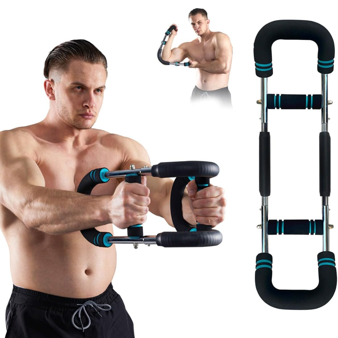 Twister Arm Exerciser - Adjustable Spring Workout Bar-Nora Luxe