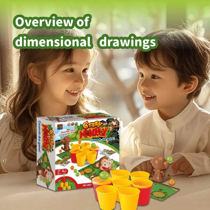 Two-Person Shooting Game for Family Fun - MonkeyBlast-Nora Luxe