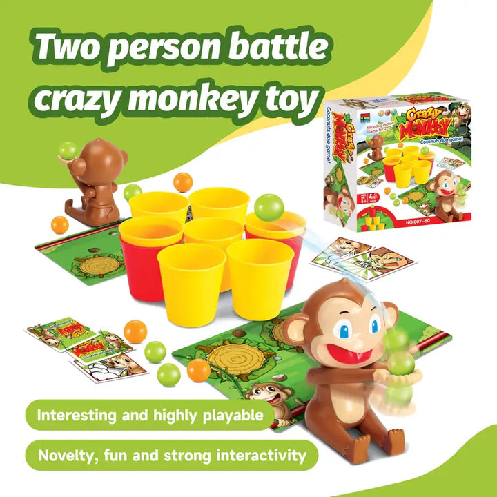 Two-Person Shooting Game for Family Fun - MonkeyBlast-Nora Luxe