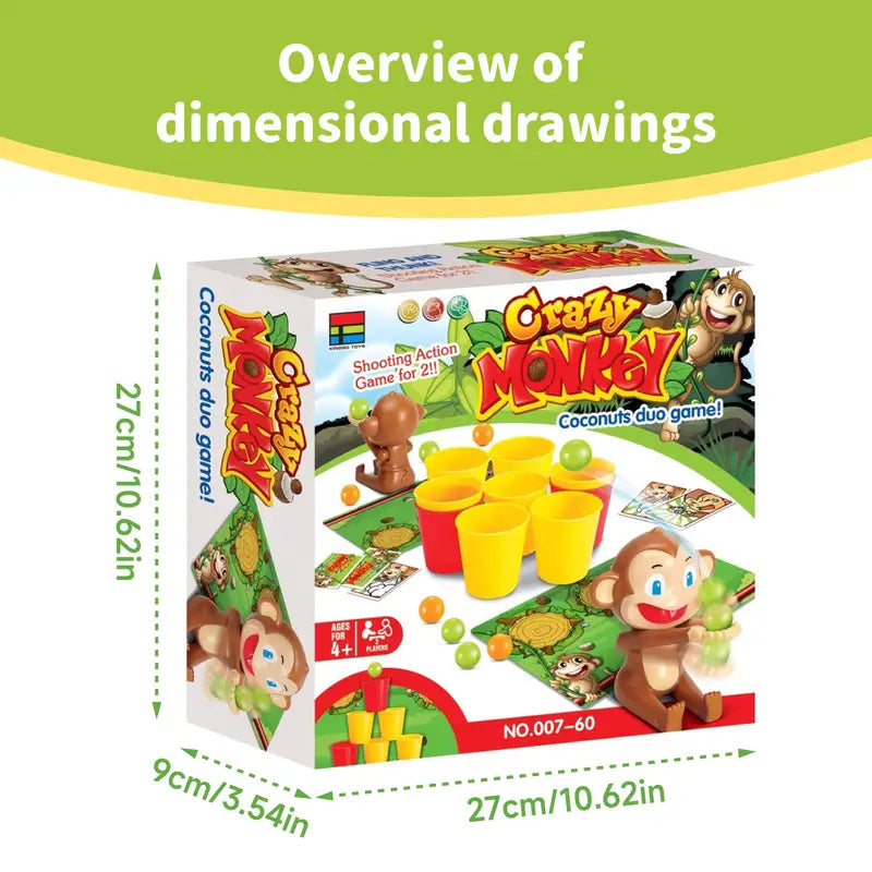 Two-Person Shooting Game for Family Fun - MonkeyBlast-Nora Luxe