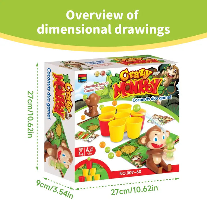 Two-Person Shooting Game for Family Fun - MonkeyBlast-Nora Luxe