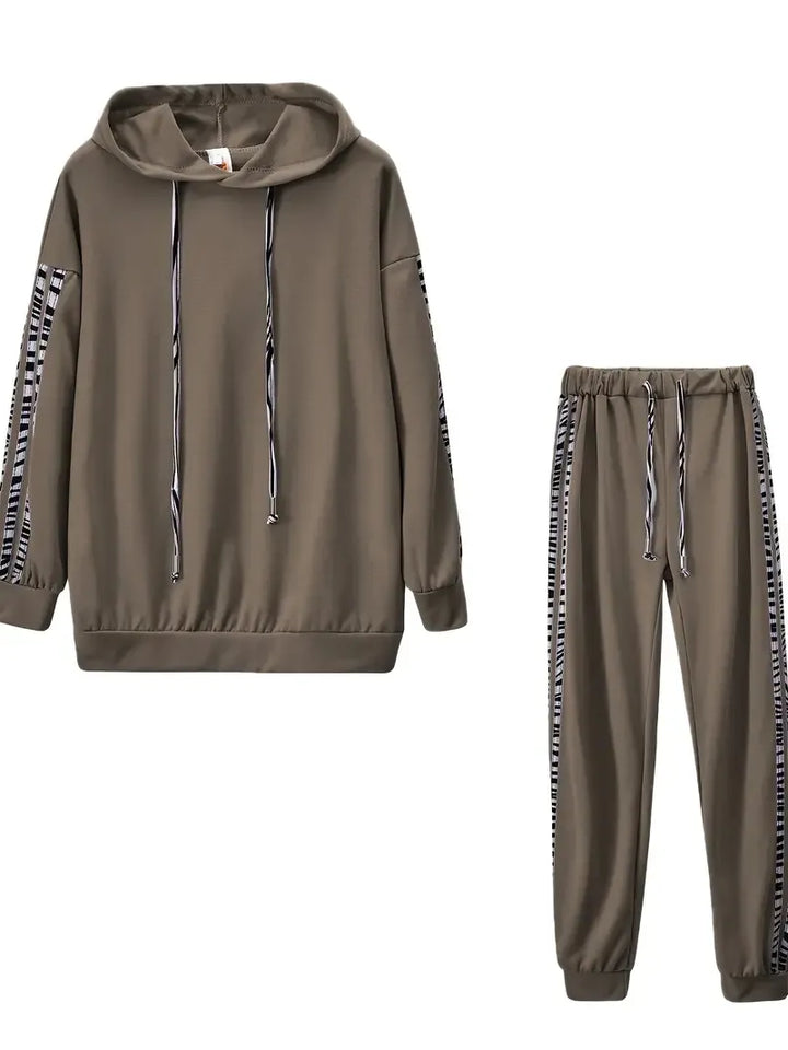 Two-Piece Ladies' Sports Set – Yara-Black-S-Nora Luxe