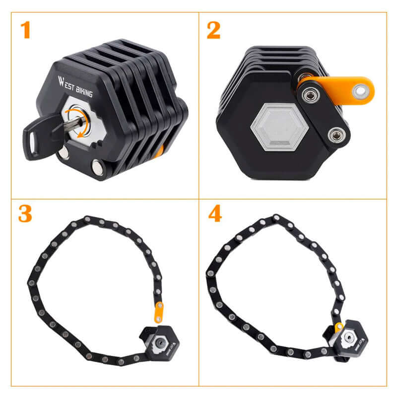 Ultimate Safe Bike Lock - TitanLock Pro-1 Bicycle lock-Nora Luxe
