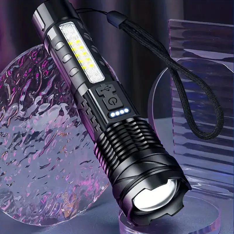 Ultra-bright Military Torch with 5000 Lumens - PowerBeam-Nora Luxe