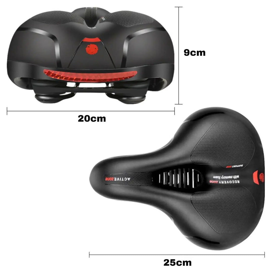 Ultra-comfortable Bike Saddle - CloudRide Pro-Red-1 Piece-Nora Luxe