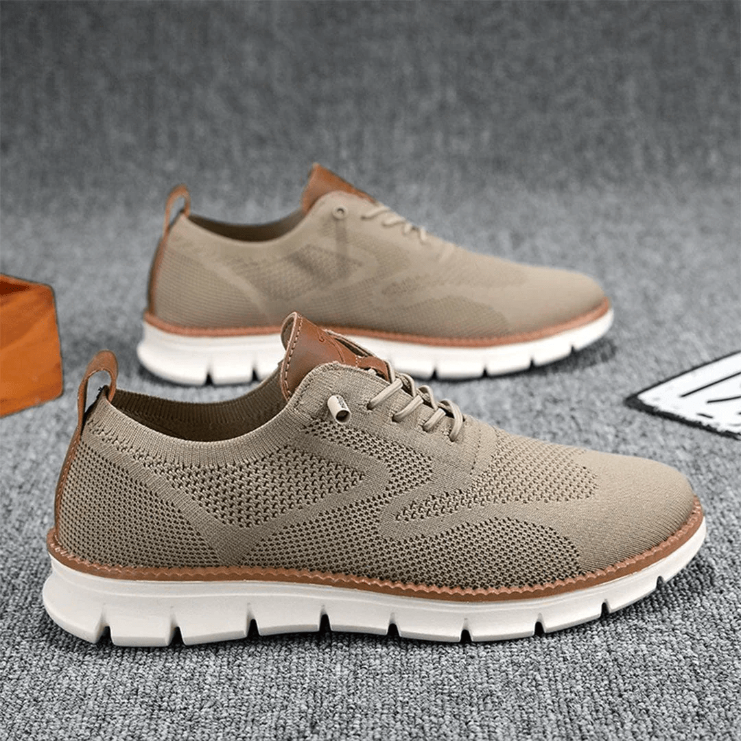 Ultra-Comfortable Men's Shoes – Elias-Olive-7.5-The Livary