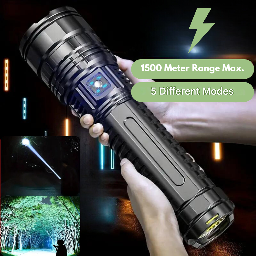 Ultra Powerful Tactical Flashlight - PowerLume-Nora Luxe