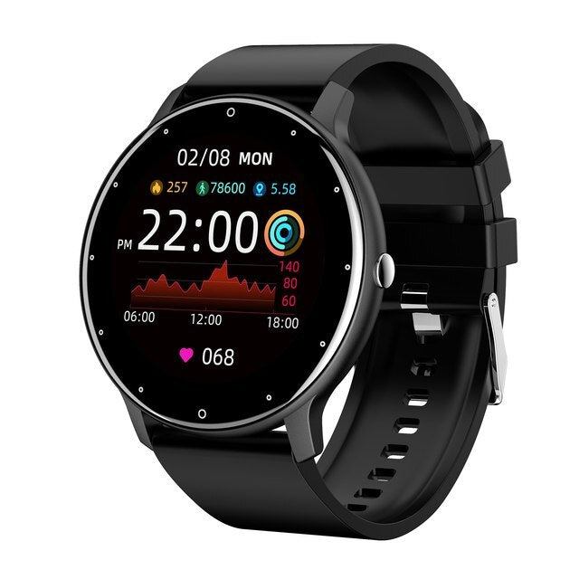 Ultra-thin Smartwatch - SlimLine Fit-Black-Nora Luxe