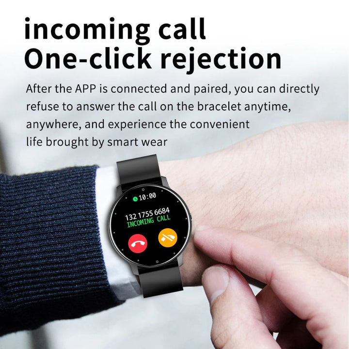 Ultra-thin Smartwatch - SlimLine Fit-Blue-Nora Luxe