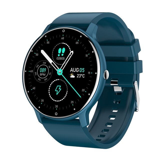 Ultra-thin Smartwatch - SlimLine Fit-Blue-Nora Luxe