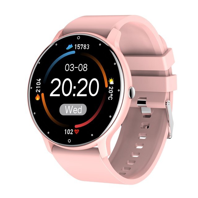 Ultra-thin Smartwatch - SlimLine Fit-Pink-Nora Luxe