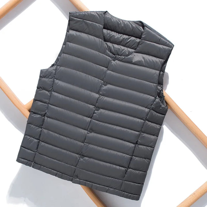 Ultralight down vest for men – Laurent-Gray-S-Nora Luxe