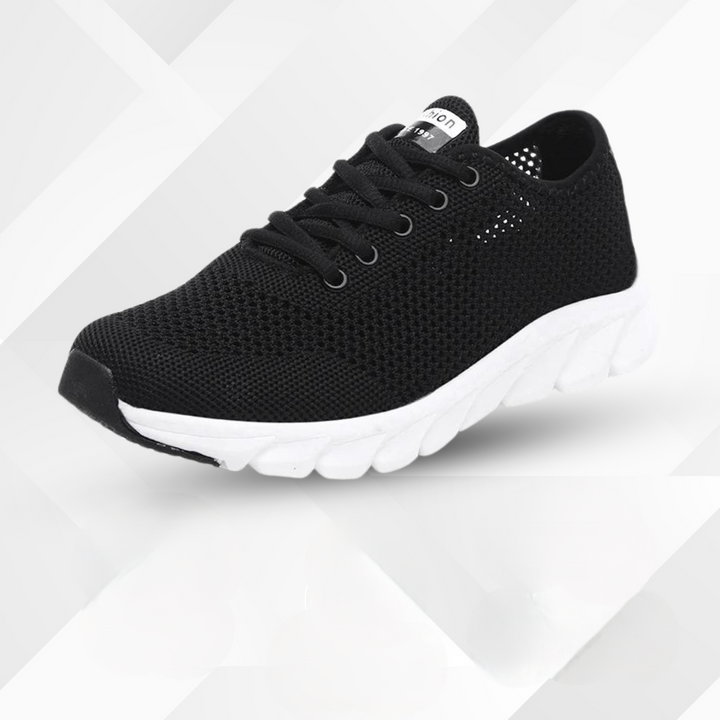 Ultralight orthopaedic barefoot shoes for women – Mirella-Black-3-Nora Luxe