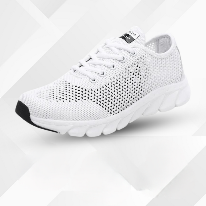 Ultralight orthopaedic barefoot shoes for women – Mirella-White-3-Nora Luxe