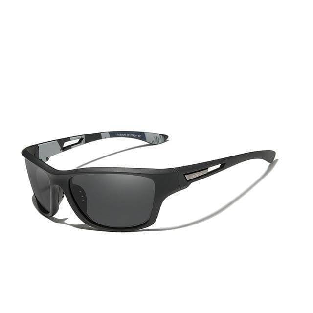 Ultralight polarising sunglasses with UV protection – Marco-Black Grey-Nora Luxe