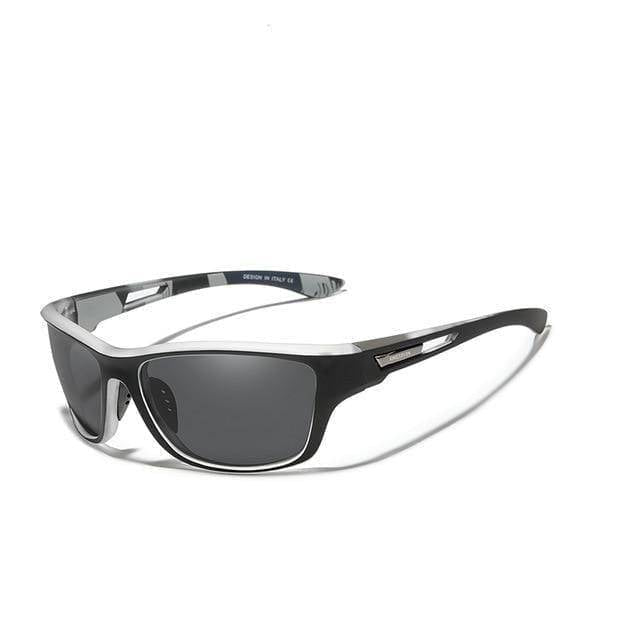 Ultralight polarising sunglasses with UV protection – Marco-White Black-Nora Luxe