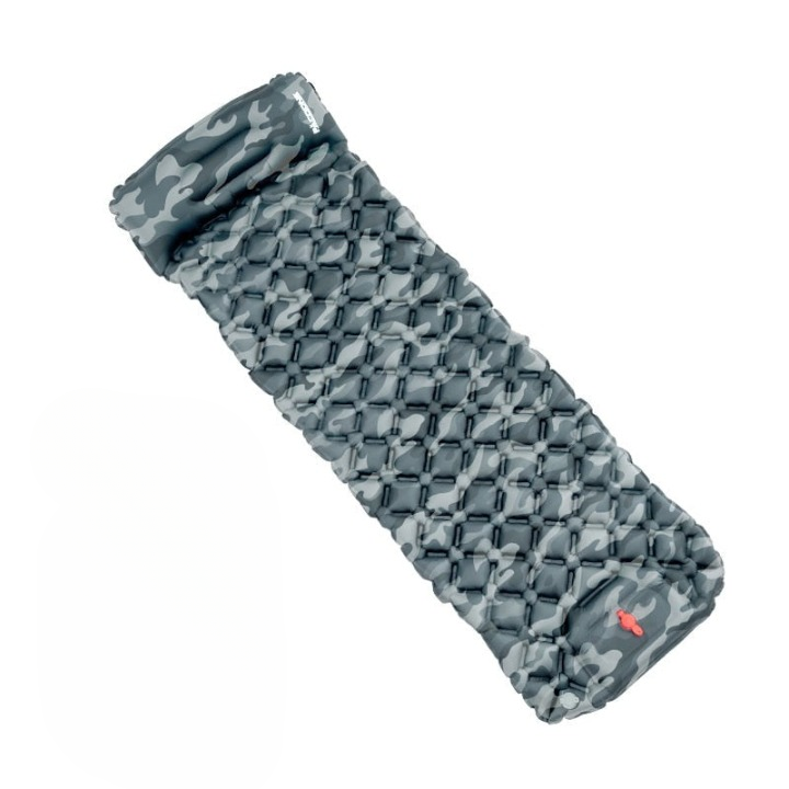 Ultralight Waterproof Sleeping Mat with Built-in Pump - AirRest-Camouflage-Nora Luxe