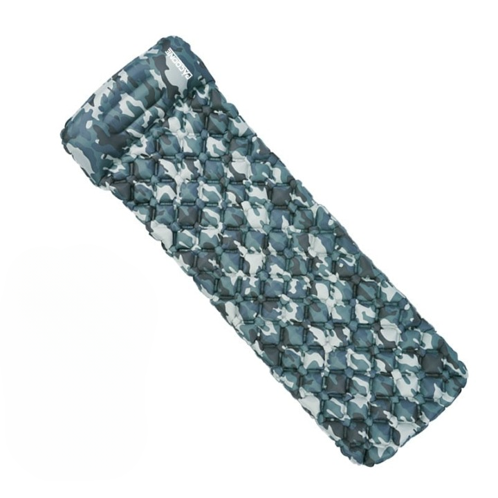 Ultralight Waterproof Sleeping Mat with Built-in Pump - AirRest-Gray-Nora Luxe