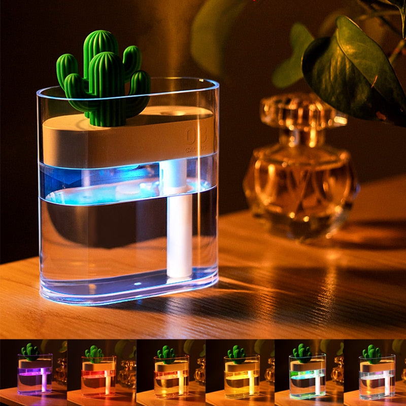 Ultrasonic Silent Air Humidifier - CactusMist-Nora Luxe