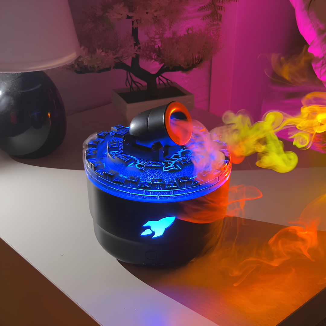 Unique Cannon Humidifier - VaporBlast-Black-Nora Luxe
