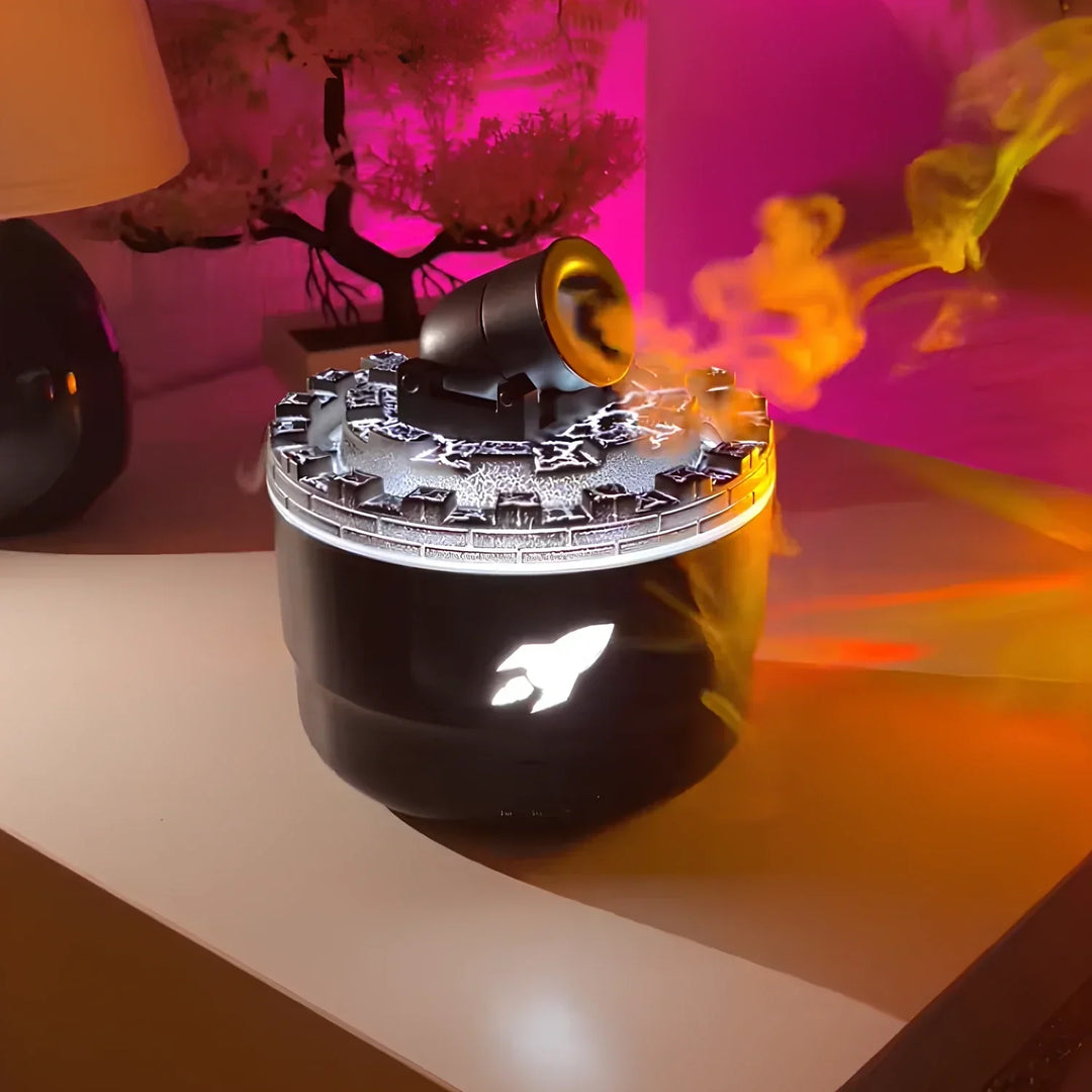 Unique Cannon Humidifier - VaporBlast-Black-Nora Luxe