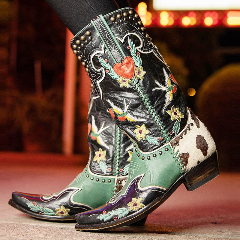 Unique Ladies Cowboy Boots - Carmen-4.0-Nora Luxe