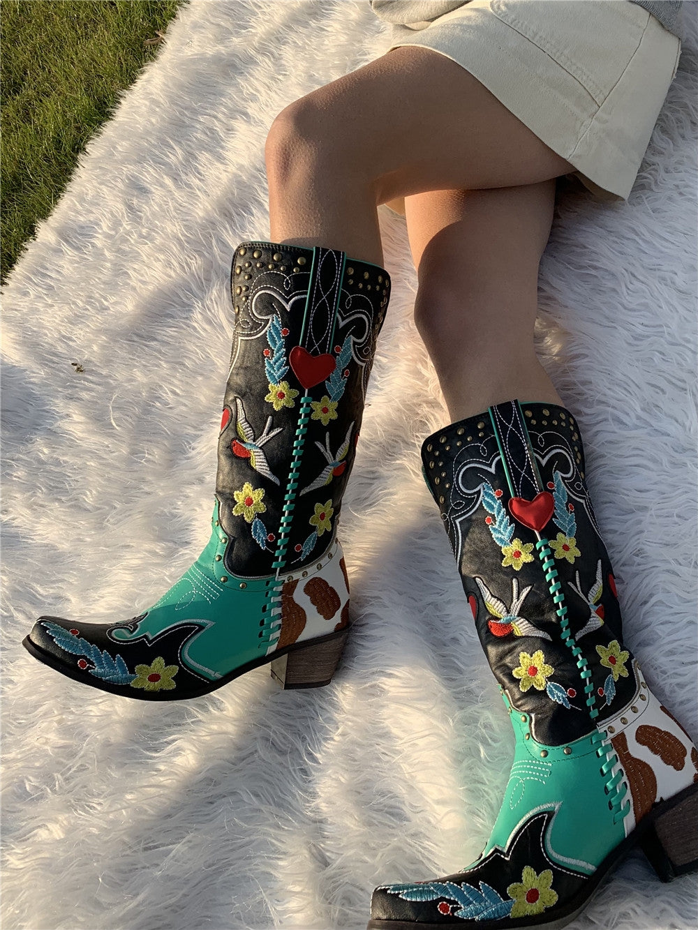 Unique Ladies Cowboy Boots - Carmen-4.0-Nora Luxe