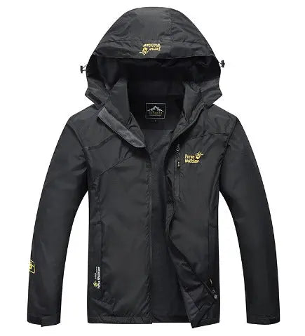 Unisex Outdoor Spring Jacket - Avery-Black-M-Nora Luxe