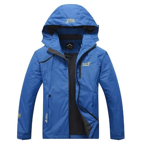 Unisex Outdoor Spring Jacket - Avery-Blue-M-Nora Luxe