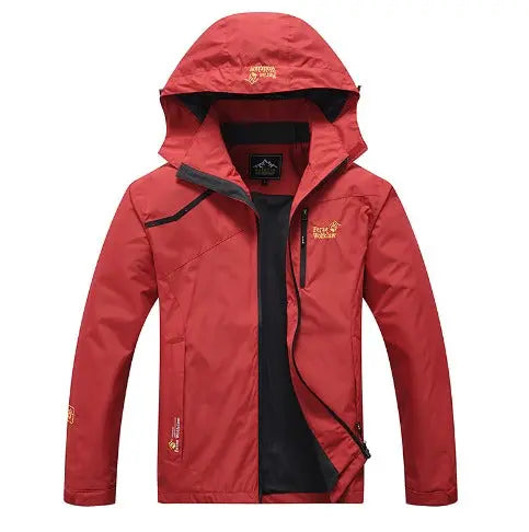 Unisex Outdoor Spring Jacket - Avery-Red-M-Nora Luxe