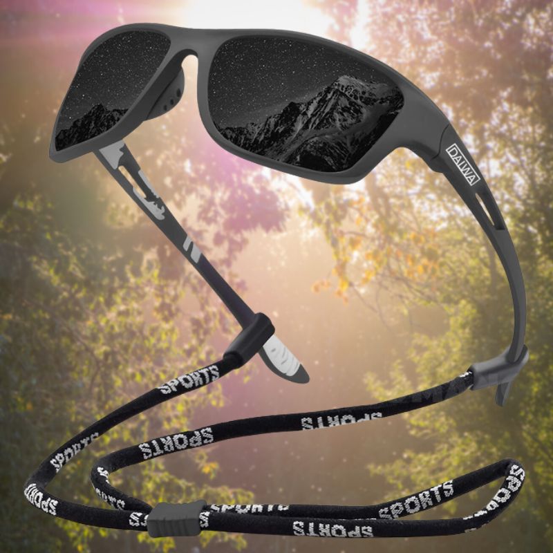 Unisex Outdoor Sunglasses - SolarGuard-Black-Nora Luxe