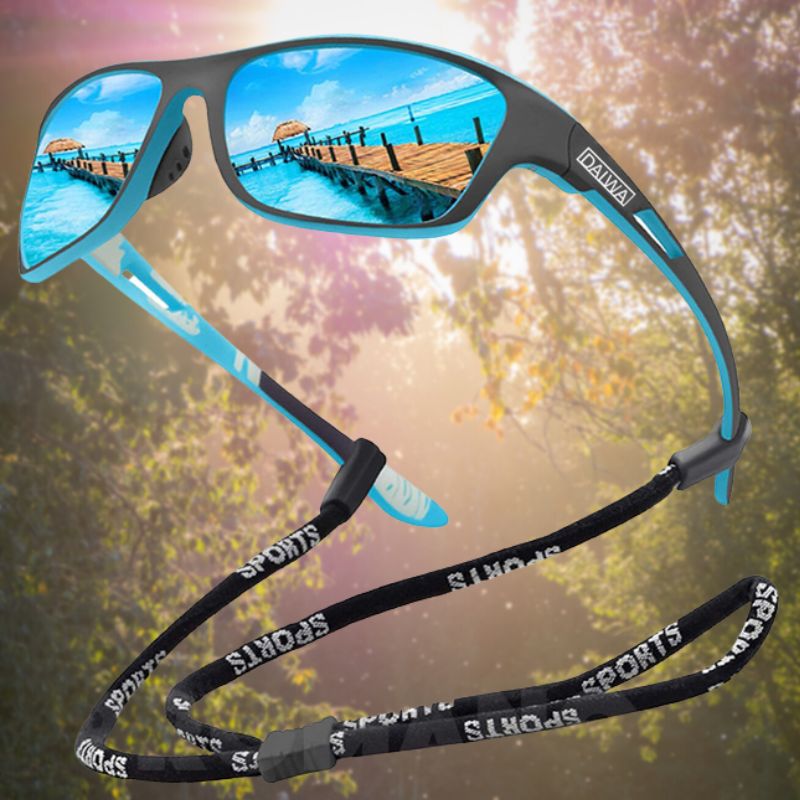 Unisex Outdoor Sunglasses - SolarGuard-Blue-Nora Luxe