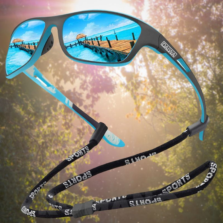 Unisex Outdoor Sunglasses - SolarGuard-Blue-Nora Luxe