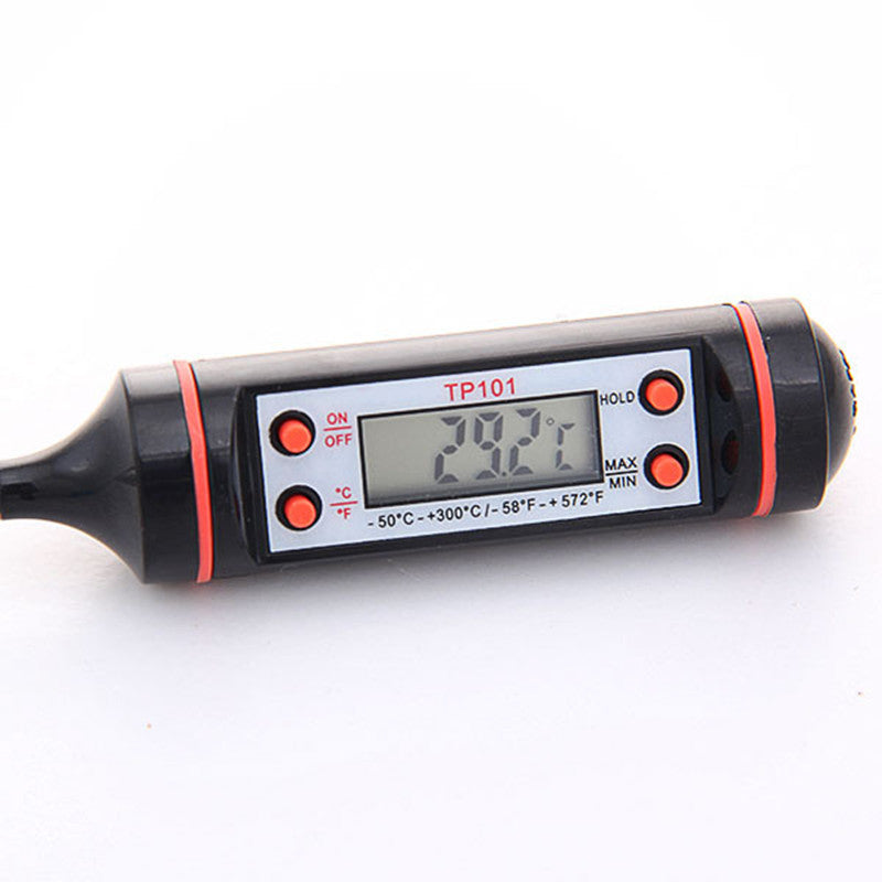 Universal Digital Food Thermometer - ThermoChef Pro-Black-Nora Luxe