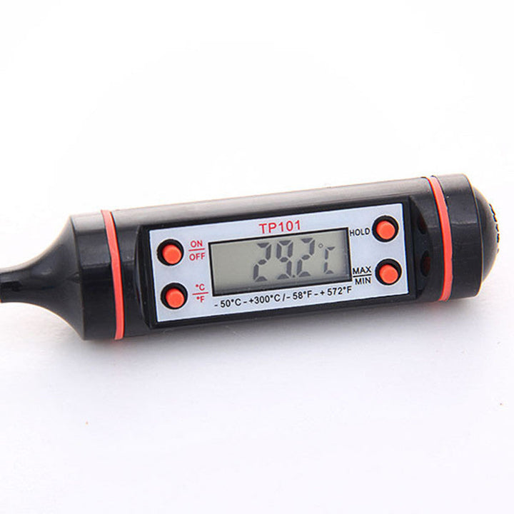 Universal Digital Food Thermometer - ThermoChef Pro-Black-Nora Luxe