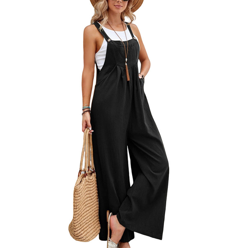 Urban Chic Women's Overalls with Pockets - Liv-Black-S-Nora Luxe