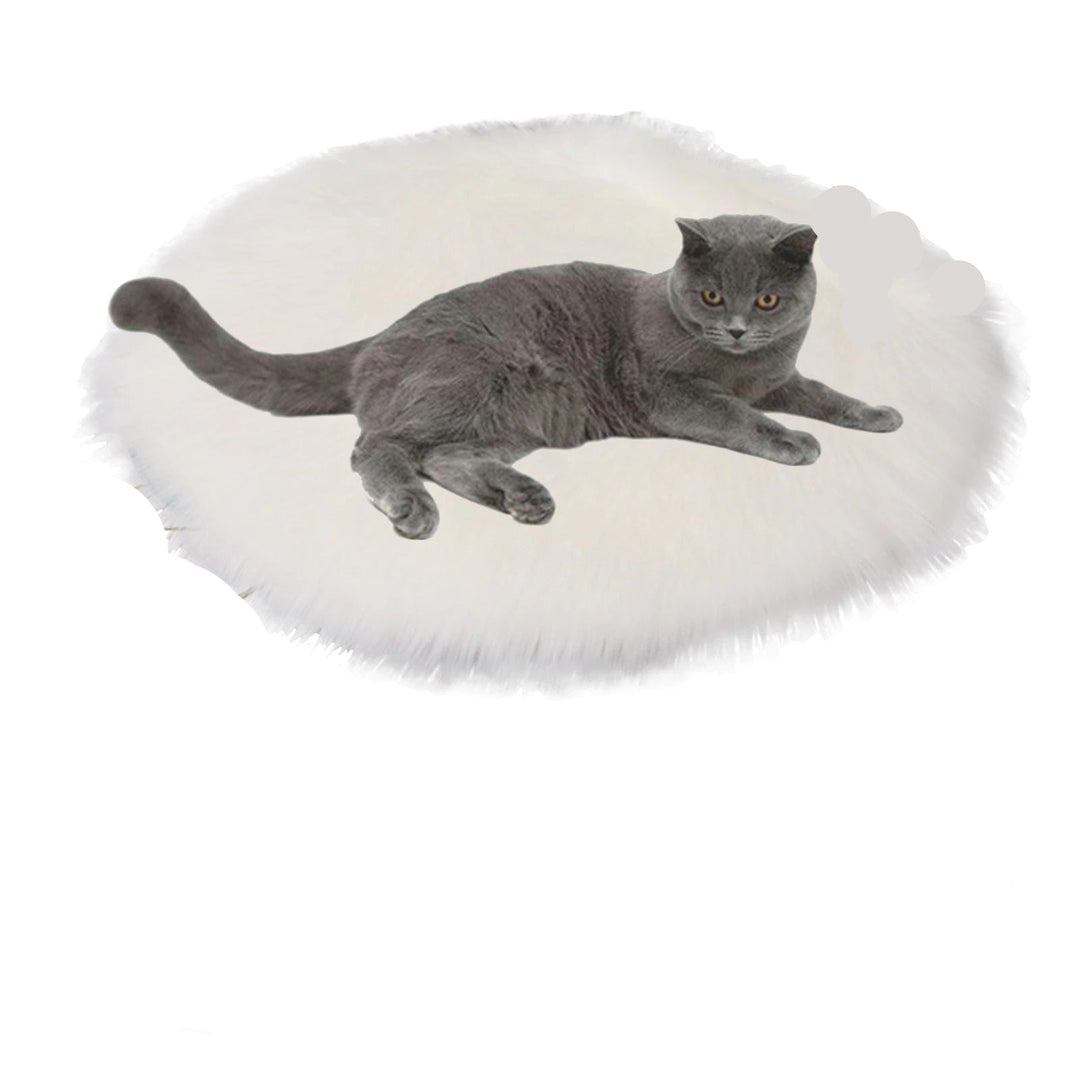 USB Heated Cat Bed - WarmNest-White-Nora Luxe
