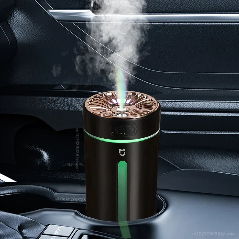 USB Humidifier with Whisper-Quiet Operation - AeroMist-Black-Nora Luxe