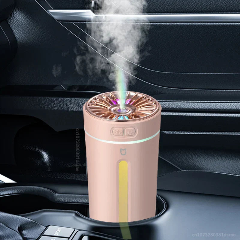 USB Humidifier with Whisper-Quiet Operation - AeroMist-pink-Nora Luxe
