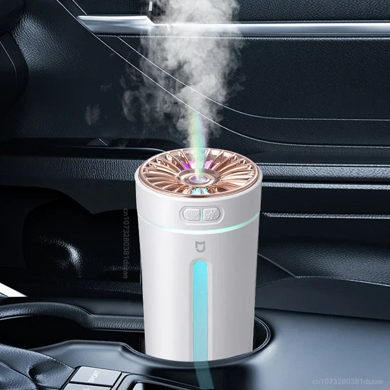 USB Humidifier with Whisper-Quiet Operation - AeroMist-White-Nora Luxe