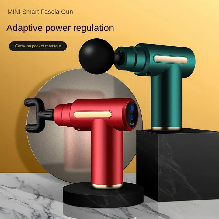 USB Mini Massage Gun - MuscleEase-Red-Nora Luxe