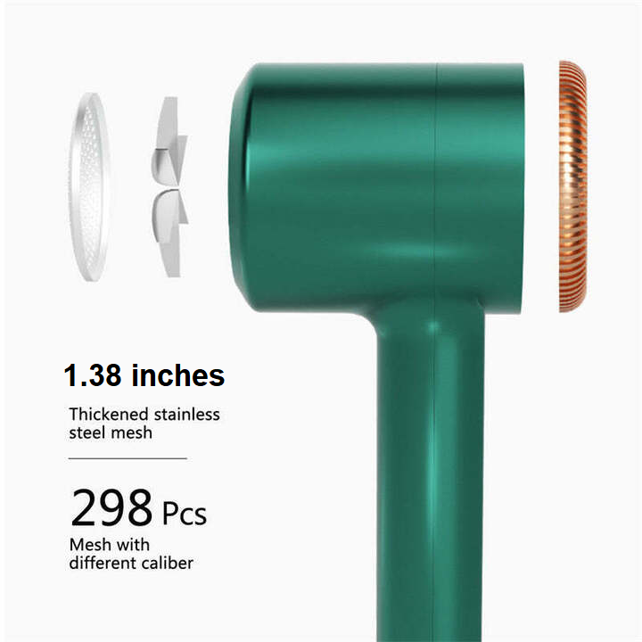 USB RECHARGEABLE LINT REMOVER – FOR CLOTHING AND TEXTILES-Green-Nora Luxe