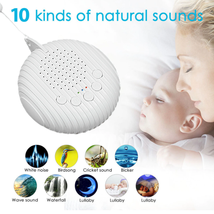 USB Rechargeable White Noise Machine - SleepTone-Nora Luxe