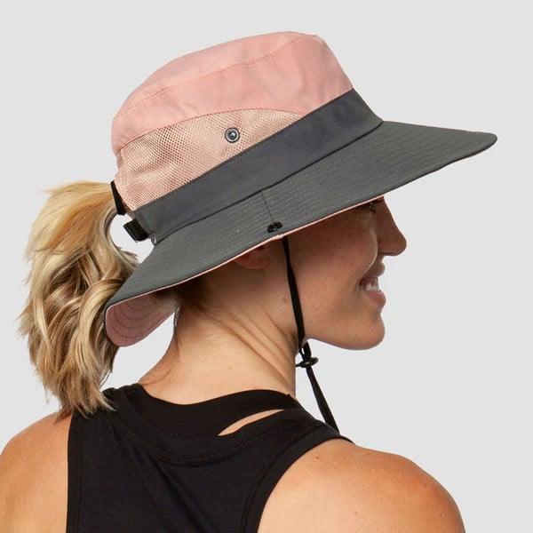 UV summer hat with visor – Foldable bucket hat (Buy 1, get 1 free)-Light pink-Light pink-The Livary